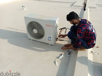 we do Ac copper piping, Ac installation and servics