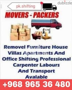 HOUSE MOVING & PACKING TRANSPORT SERVICE OMAN