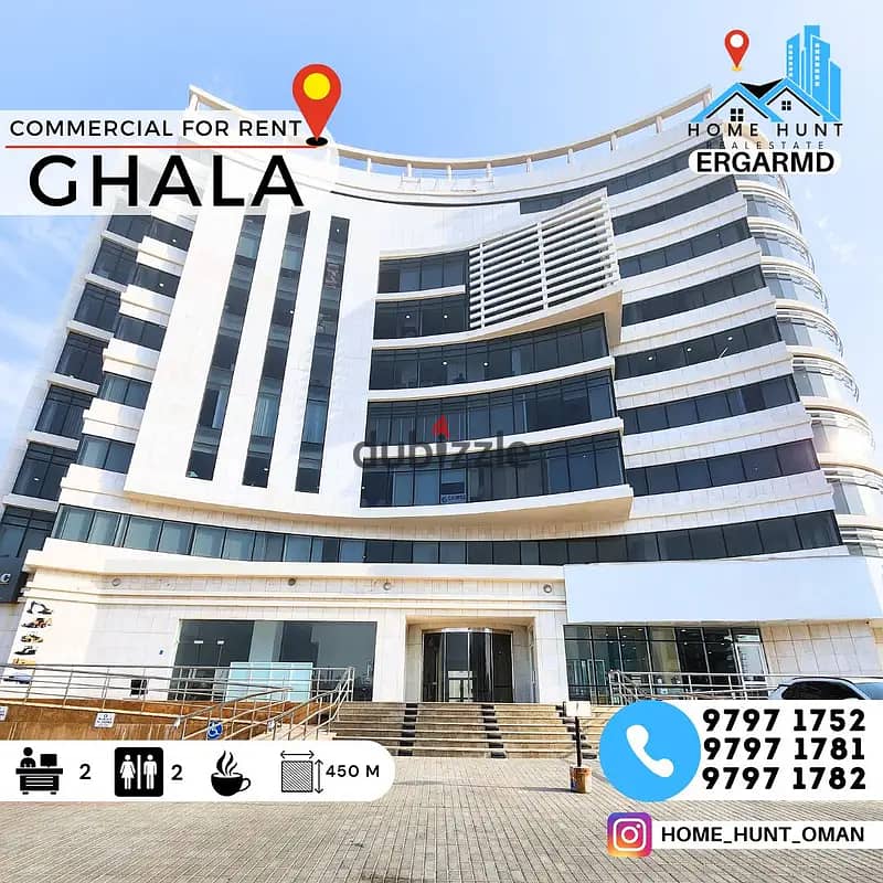 GHALA | 451 SQM PENTHOUSE OFFICE SPACE FOR RENT 0