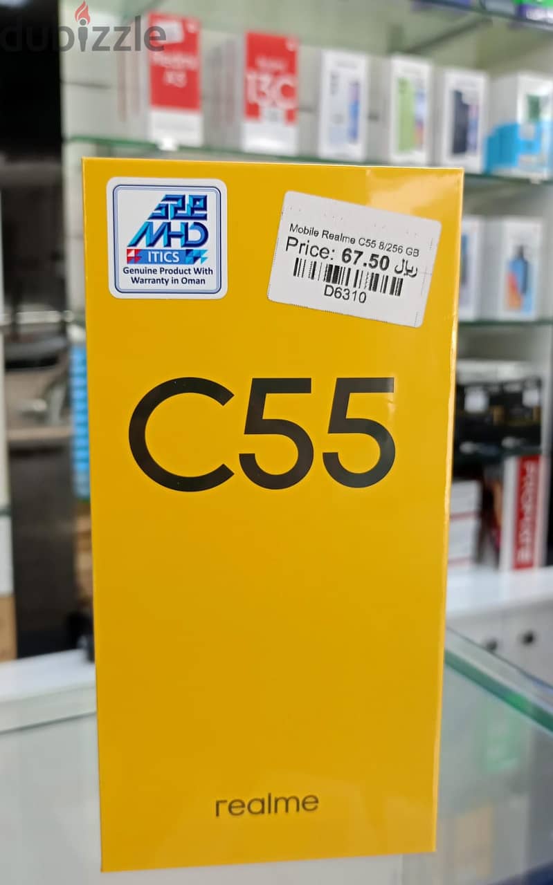 Mobile Realme C55 (8GB ram 256GB Storage) 0