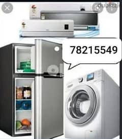 Maintenance automatic washing machines and refrigerator