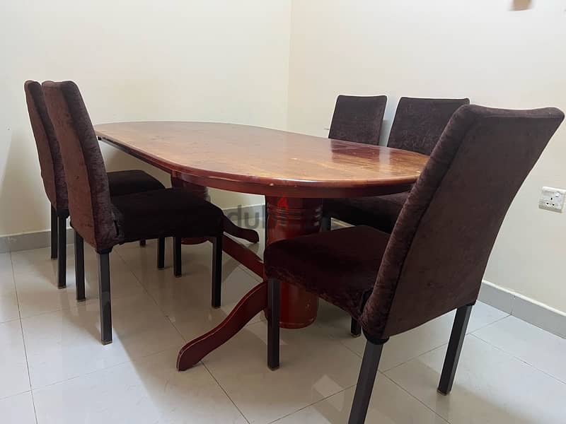 DINING TABLE WITH 5 CHAIRS 2