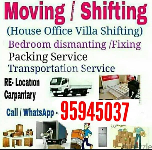 Mover house shifting,Carpenter transport pickup  شحن نقل عام آثاث 0