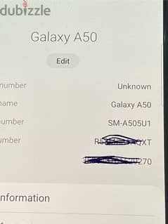 Samsung Galaxy A50 64 GB سامسونج