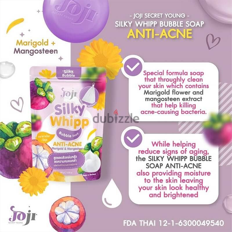 Joji Silky Whipp Bubble Soap with Glutathione and Collagen 2