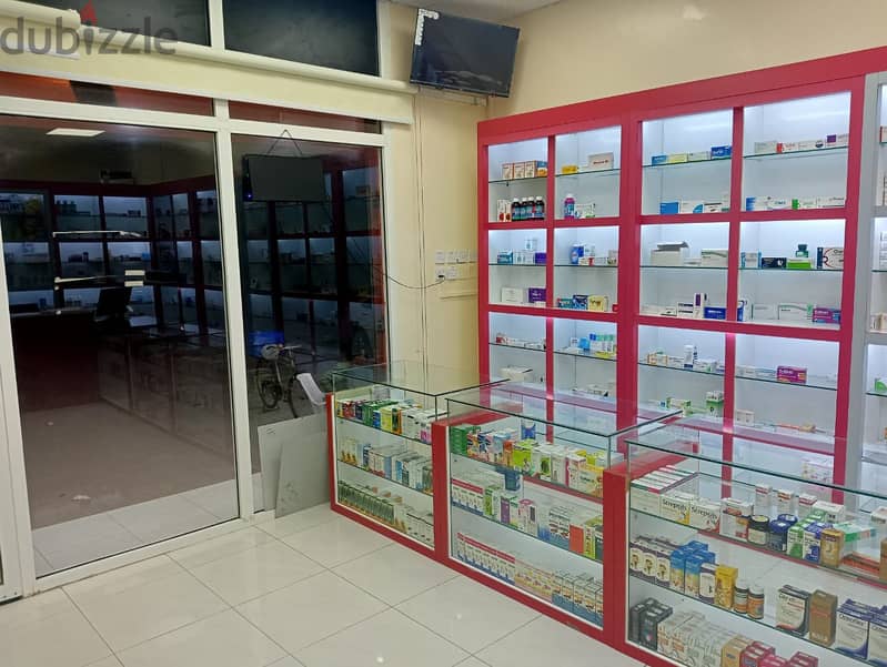 Pharmacy for sale with licence صيدلية للبيع مع الترخيص 1