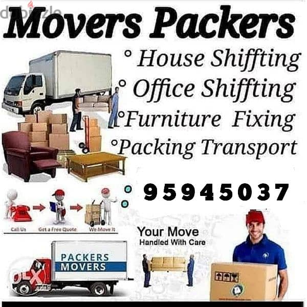 professional movers and Packers house Villa office store shifting 0