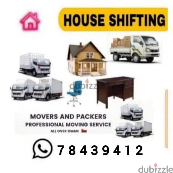 muscat furniture house shiftingg low price 0