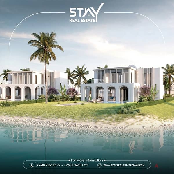 for sale in hawana salalah chalet 1 bedroom with 3 years payment plan 4