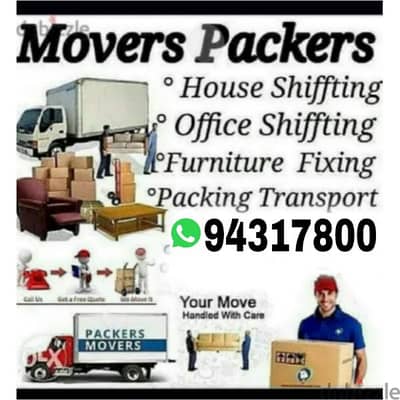 House shifting office shifting flat villa store Movers And Packers