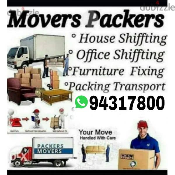 all Oman Movers House shifting office villa transport service 0