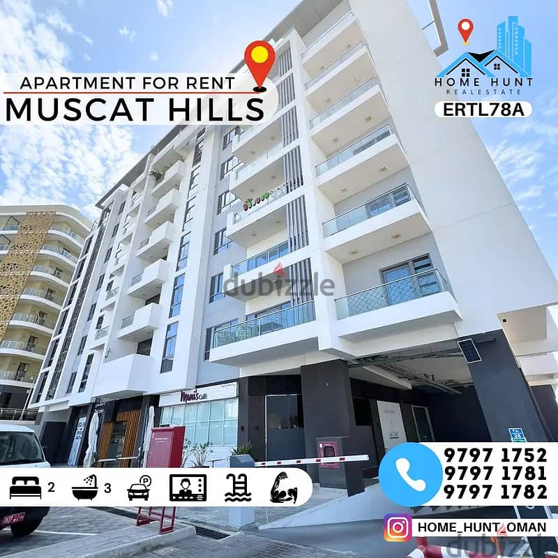 MUSCAT HILLS | FULLY FURNISHED 2BHK APARTMENT WITH PRIVATE POOL 0