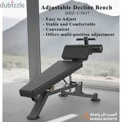 Dhz Fitness Adjustable Decline Bench