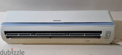 Samsung 1.5 ton split Ac with remote,  King size bed, kids car bed,. 0