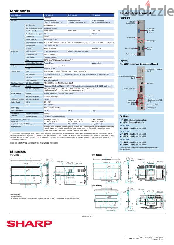 SHARP PN-L702B 3