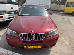 Expat Family Used car for Sale BMW X3 2011 with full insurance 0