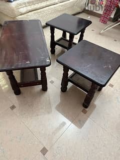 2 Small & 1 Medium Size Tables