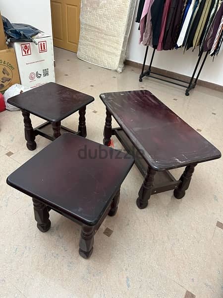 2 Small & 1 Medium Size Tables 1