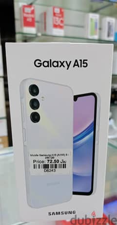 Samsung Galaxy A15 8GB Ram 256 GB Storage