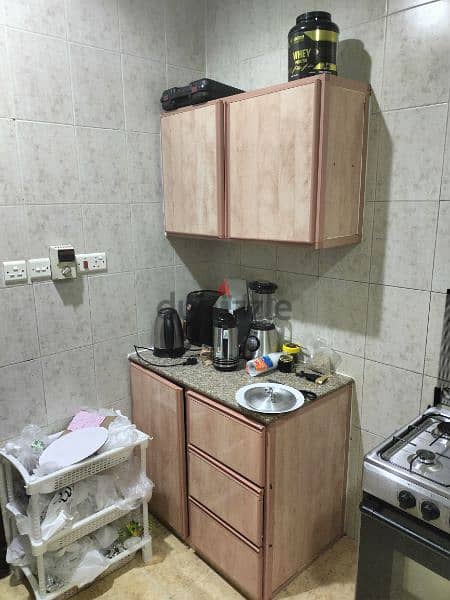 شقه مؤثثه بالكامل في الغبره الشماليه شارع ١٨ نوفمبر 1 bhk flat 2