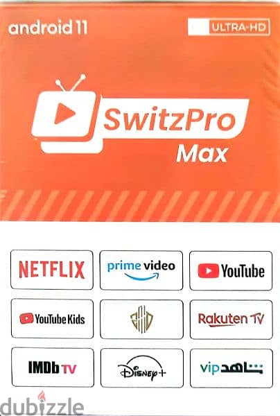 Android tv box with 1 year subscription 0