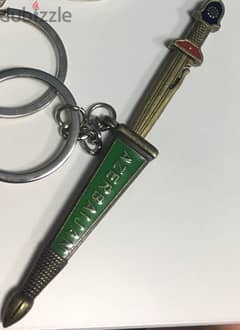 removable sword keychain 0