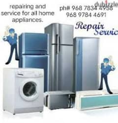 Maintenance Automatic washing machines and Refrigerator'ss 0