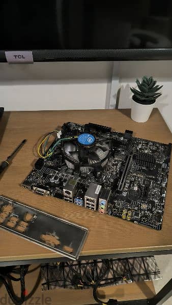 msi motherboard and cpu and ram 16 gb 2