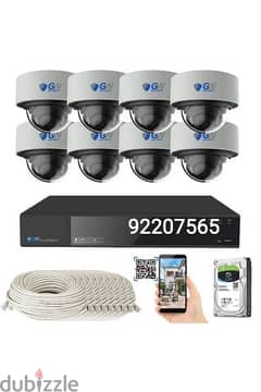 All type of CCTV Camera  Hikvision HD turbo 1080p  Ip camera HD