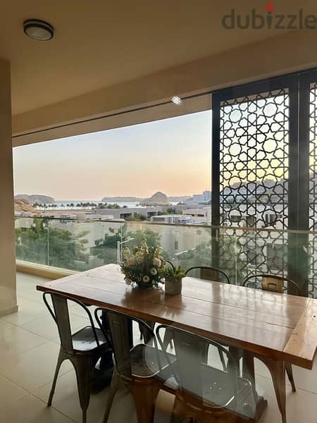 2 bedroom sea view premium apartment in Muscat Bay 12