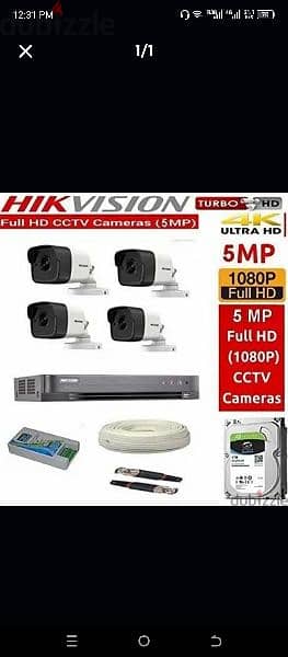 We do all type of CCTV Camera 
Hikvision HD Turbo 
Ip camera 2