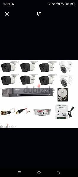 We do all type of CCTV Camera  Hikvision HD Turbo  Ip camera 0