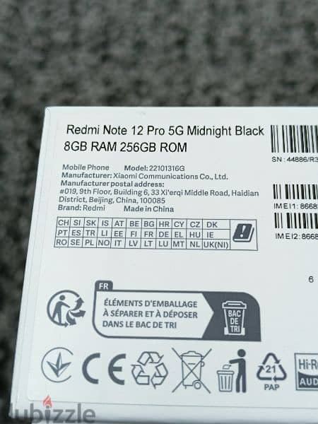 Redmi Note 12 Pro 5G With Accessories 5