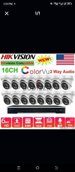 We do all type of CCTV Camera 
Hikvision HD Turbo 
Ip camera 3