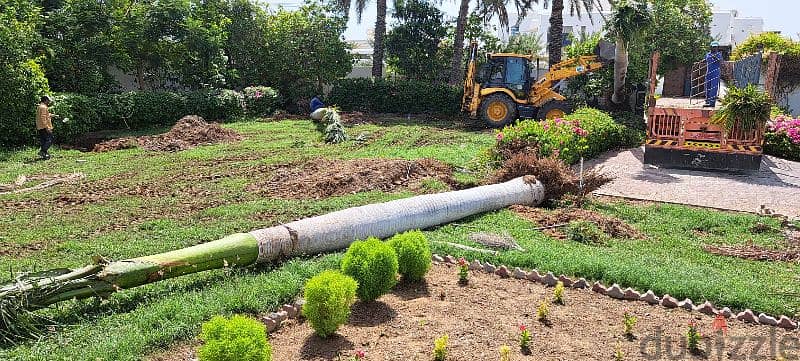 Landscaping and irrigation with maintenance work 13