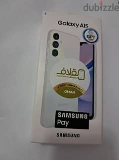 Samsung A15 256GB 8GB Ram white Color
