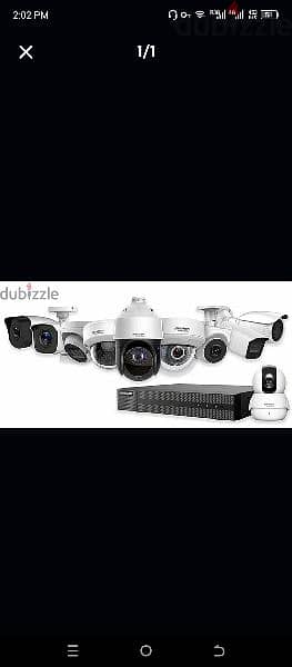 We do all type of CCTV Camera  Hikvision HD Turbo  Ip camera 1