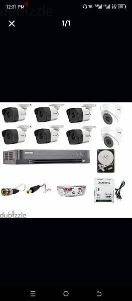 We do all type of CCTV Camera  Hikvision HD Turbo  Ip camera 4