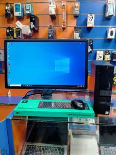 Dell Core i7 8gb Ram 256gb ssd 24 Inch Monitor