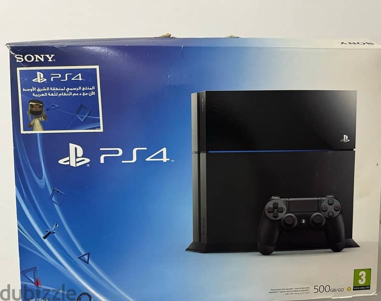 PS4 Console with 2 controllers and 3 Games 3