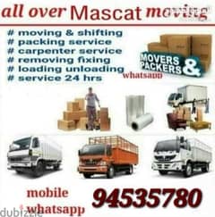 Truck for rent all Muscat House shifiing villa office transport