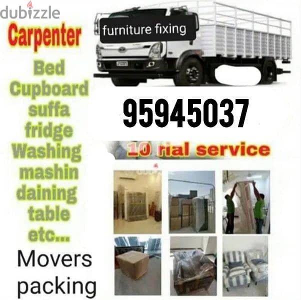 house shifting all oman and packers good carpenter 0