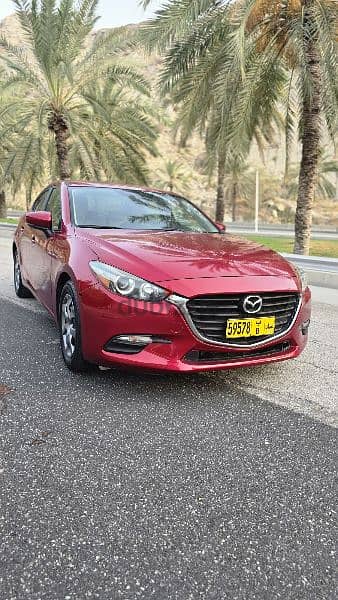 Mazda 3 2018 - GCC - LOW MILEAGE - EXCELLENT CONDITION 0