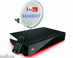 Airtel nailsat arabsat osn all dish tv install