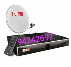 Airtel nailsat arabsat osn all dish tv install 0