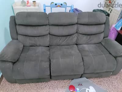 two side recliner sofa