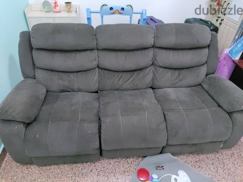 two side recliner sofa 0