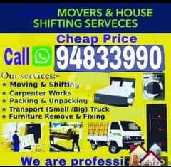 Mover house shifting,Carpenter transport pickup  شحن نقل عام آثاث