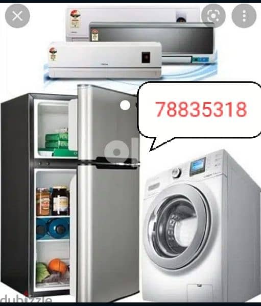 Maintenance Automatic washing machine and refrigerator 0