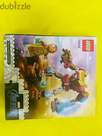 lego 76203 unopened iron man set